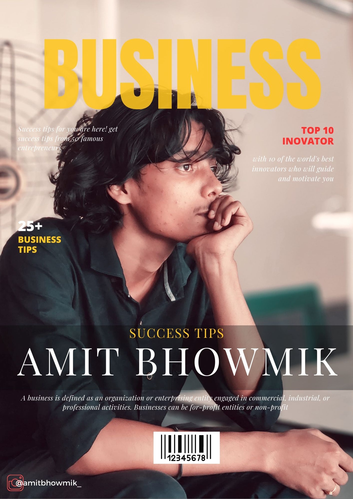 Amit Bhowmik portrait